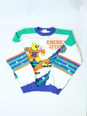 Men's Vintage Hang Ten Crewneck Sweater Size Large